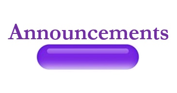 Announcements