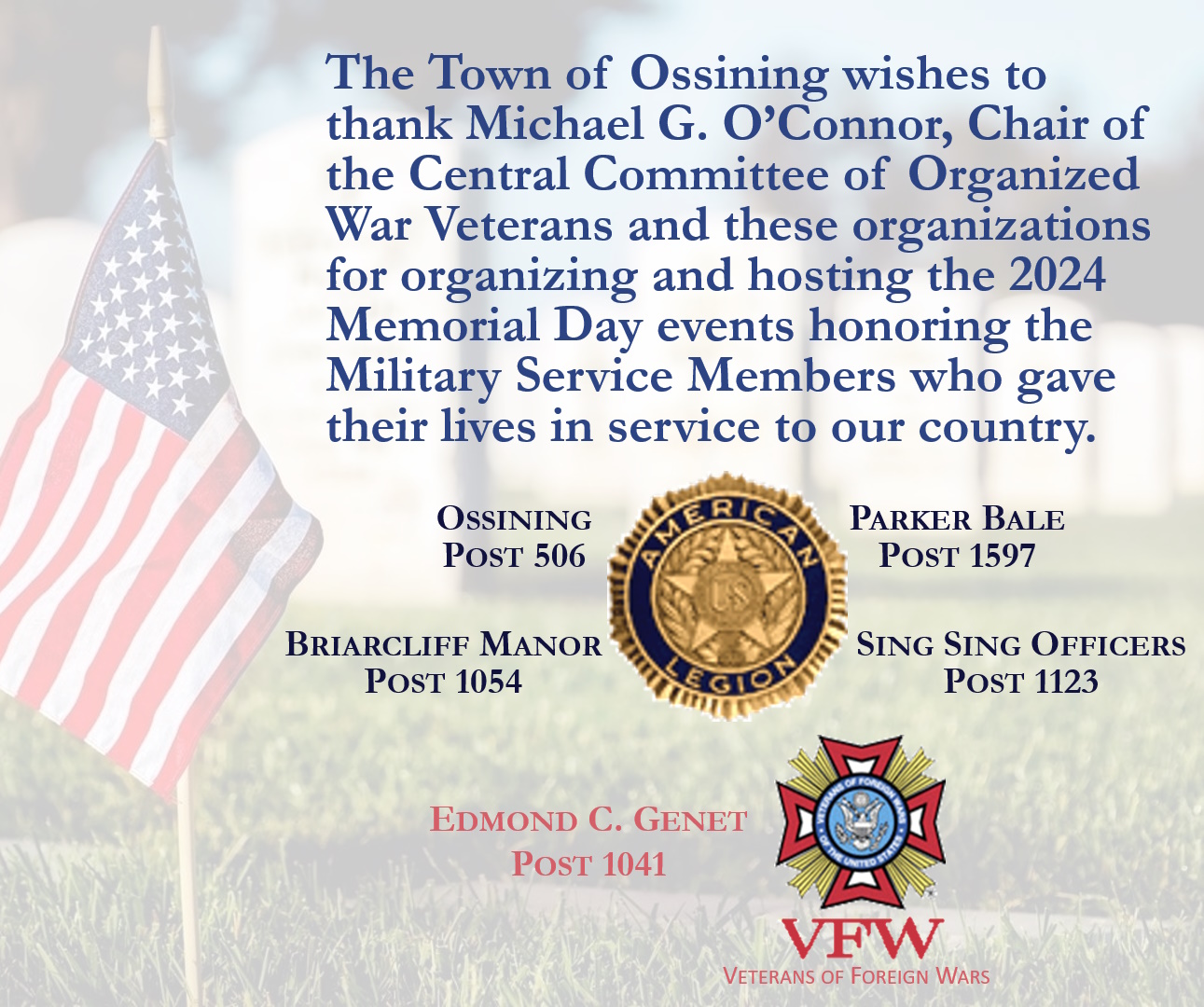 MemorialDay Thanks