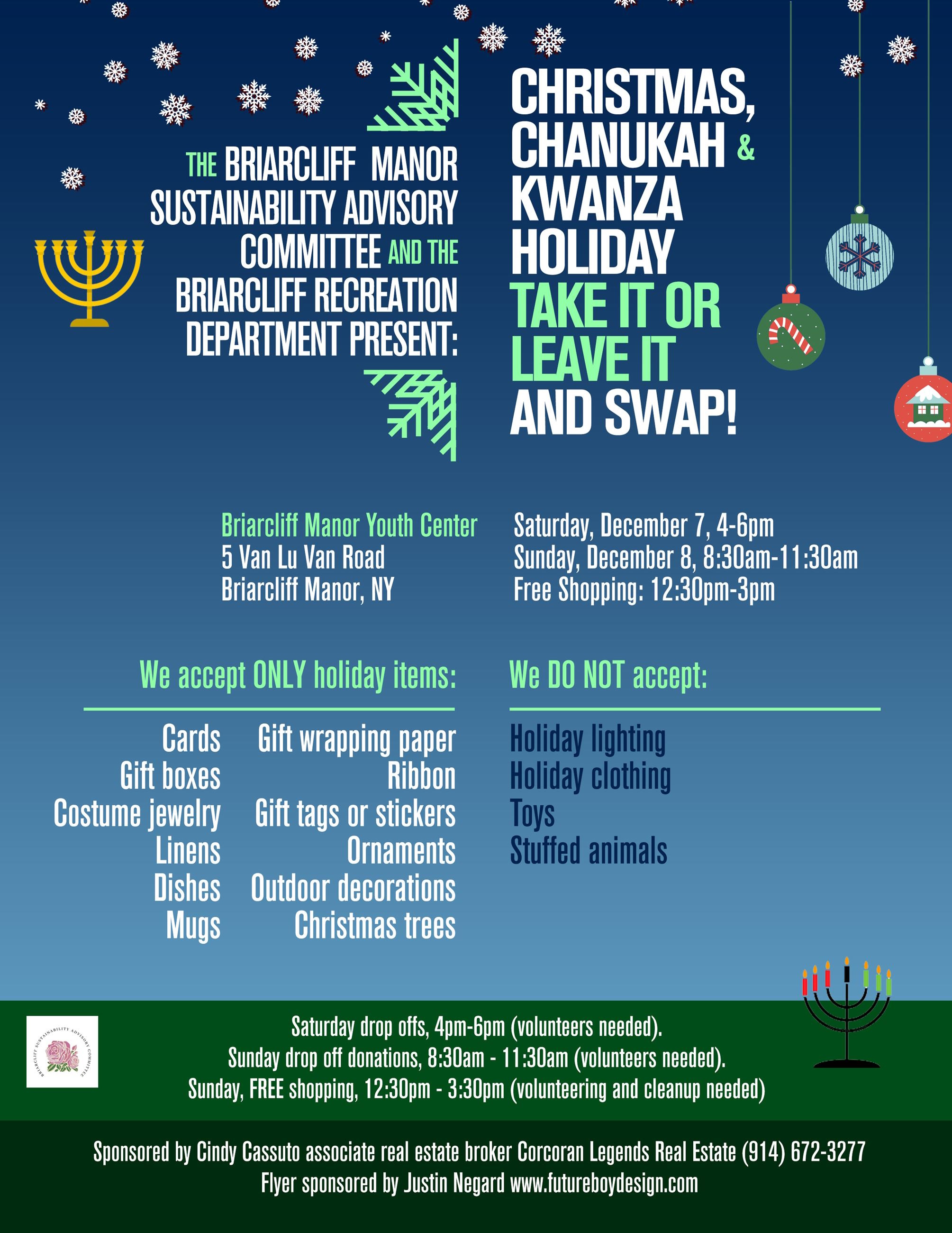 Briarcliff Holiday Swap