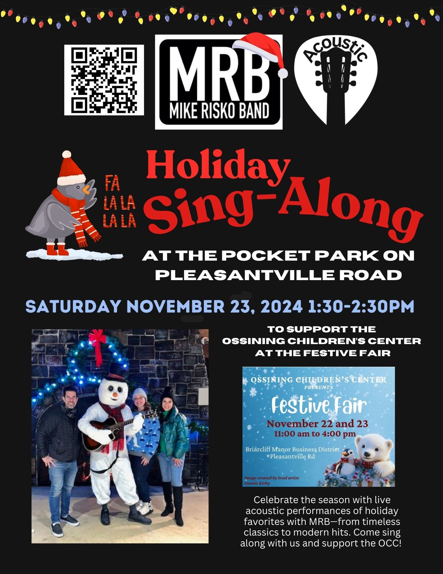 Holiday Sing along