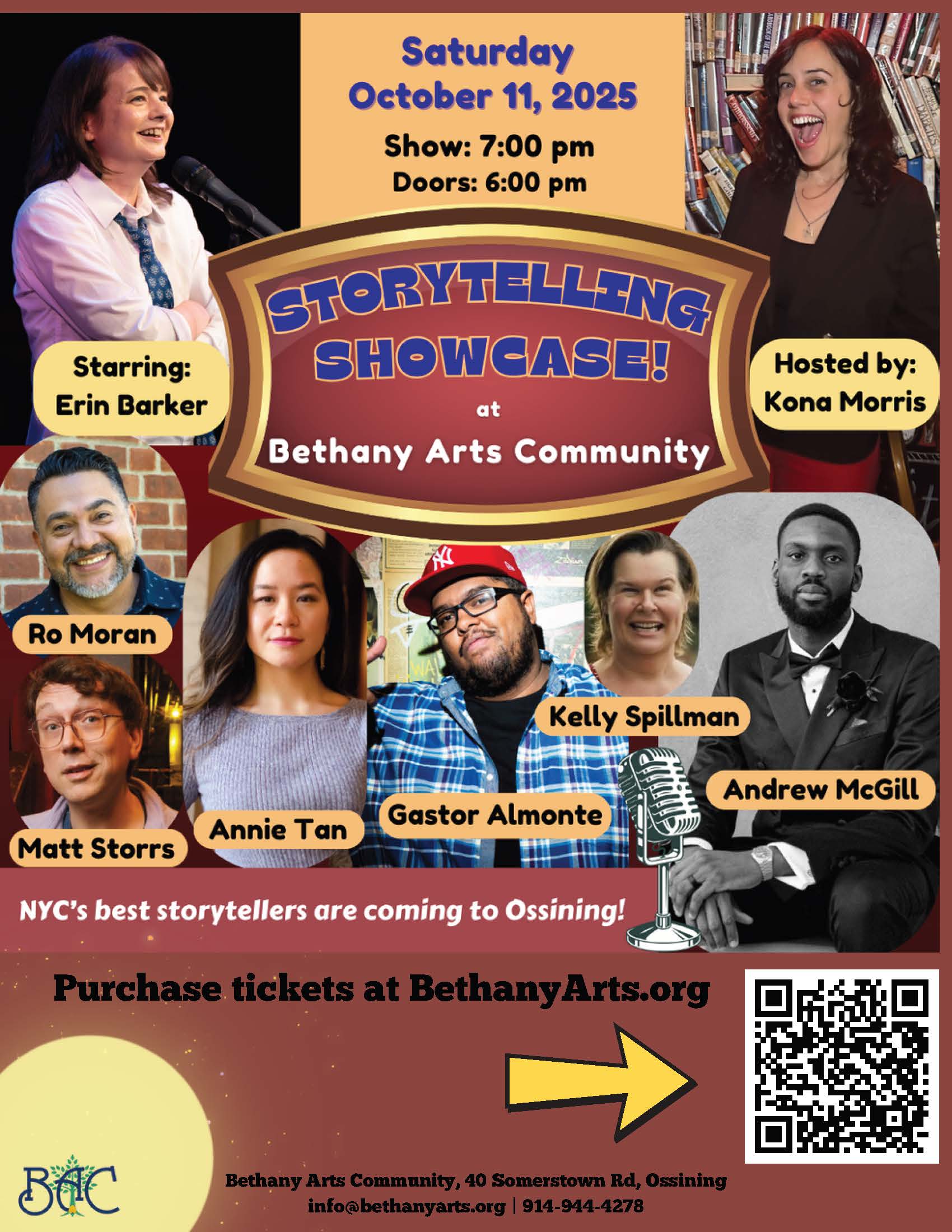 storytelling showcase Oct 11