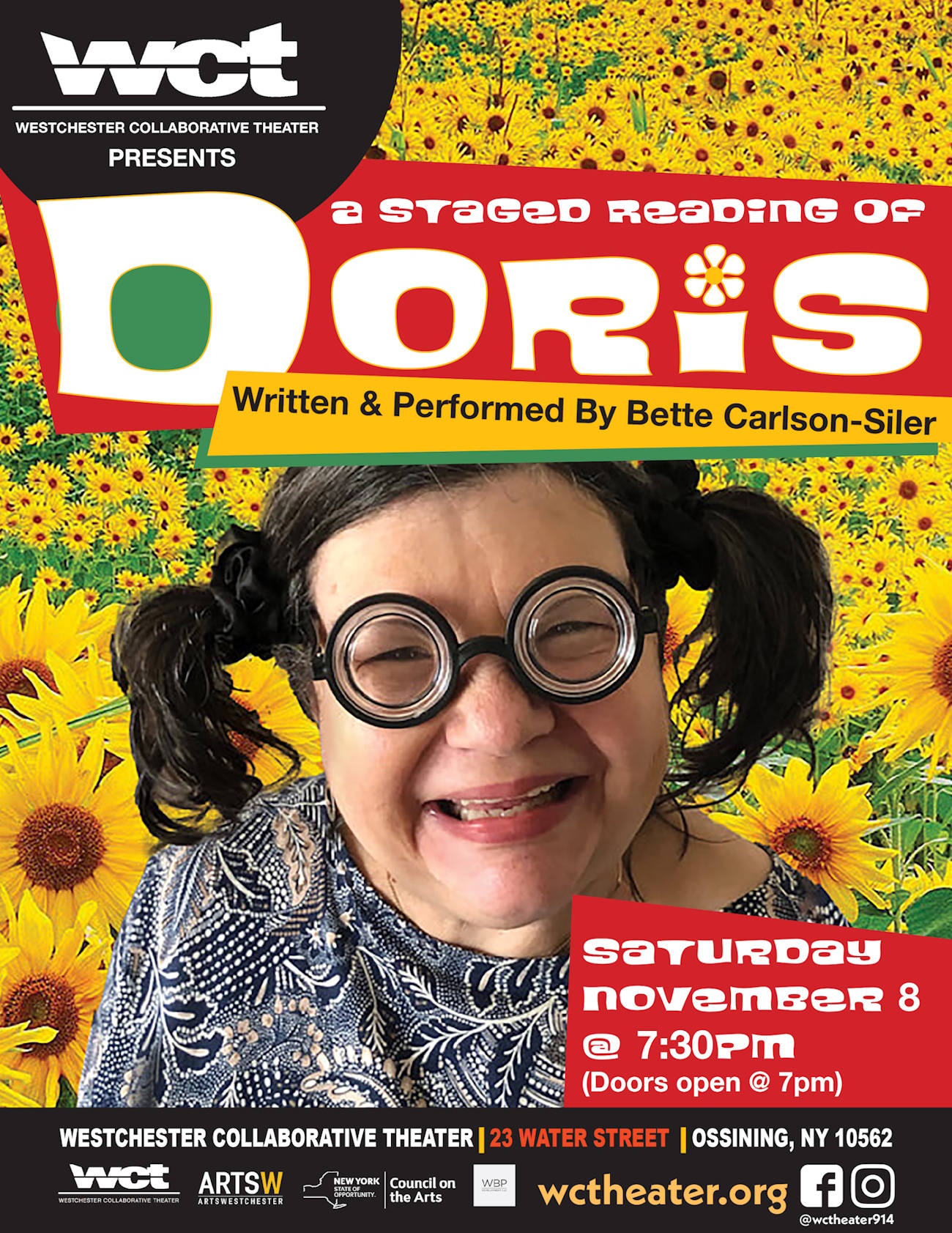 WCT Doris stage reading