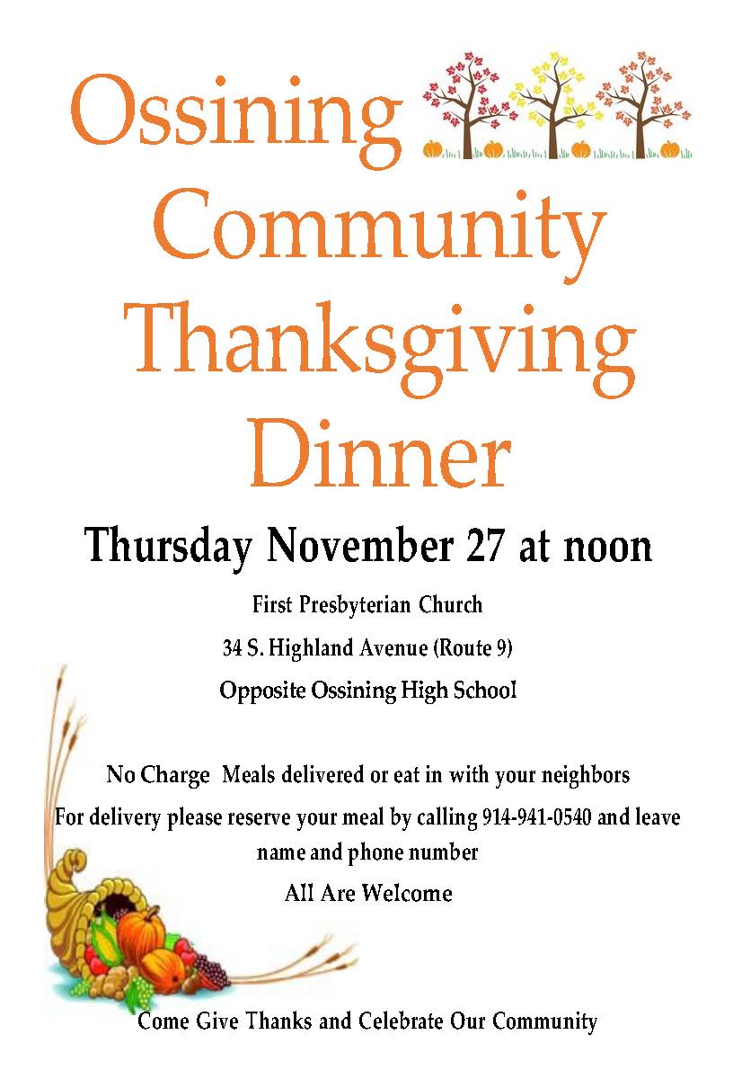 2025 Thanksgiving flyer ENGLISH