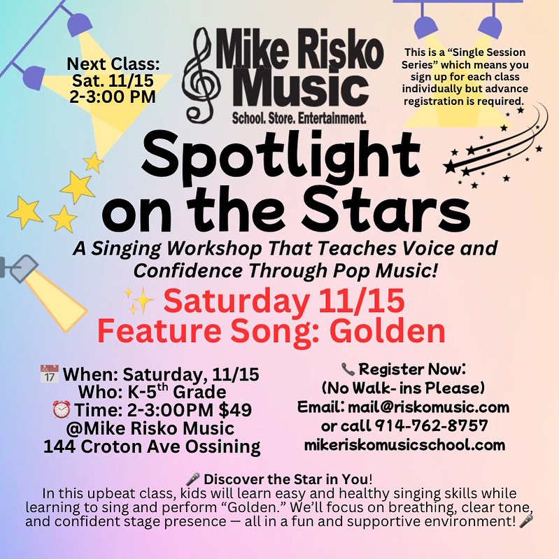 MRB Kids singing workshop