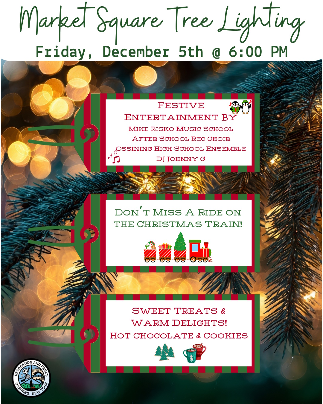 Tree lighting 2025social