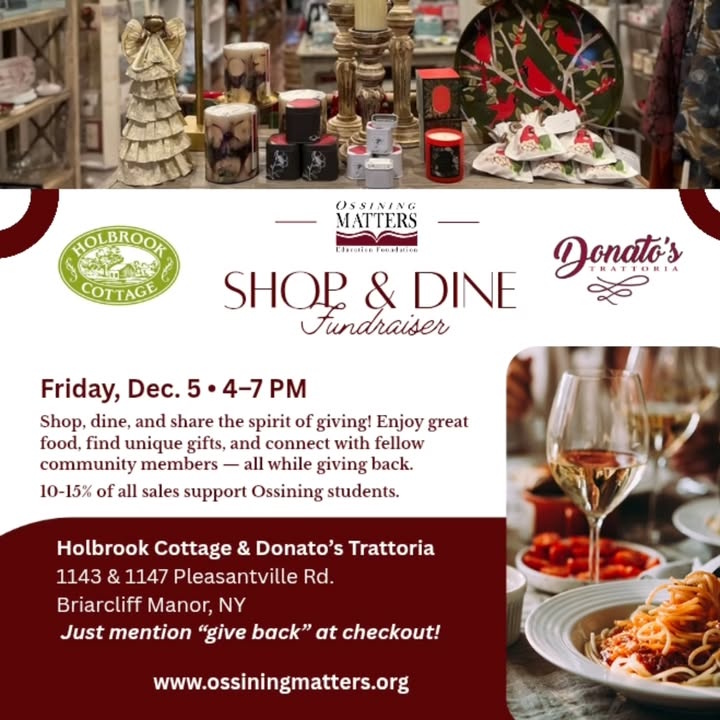 Shop and Dine Fundraiser