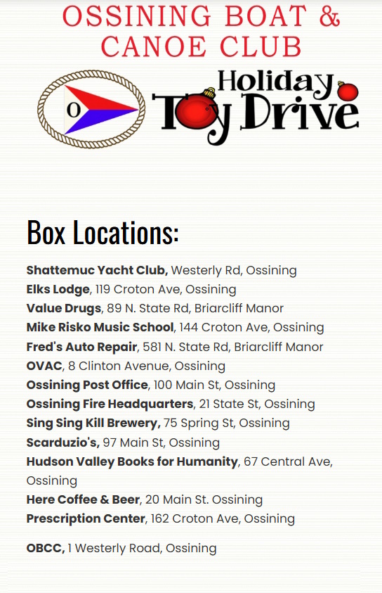 OBCC Toy Drive