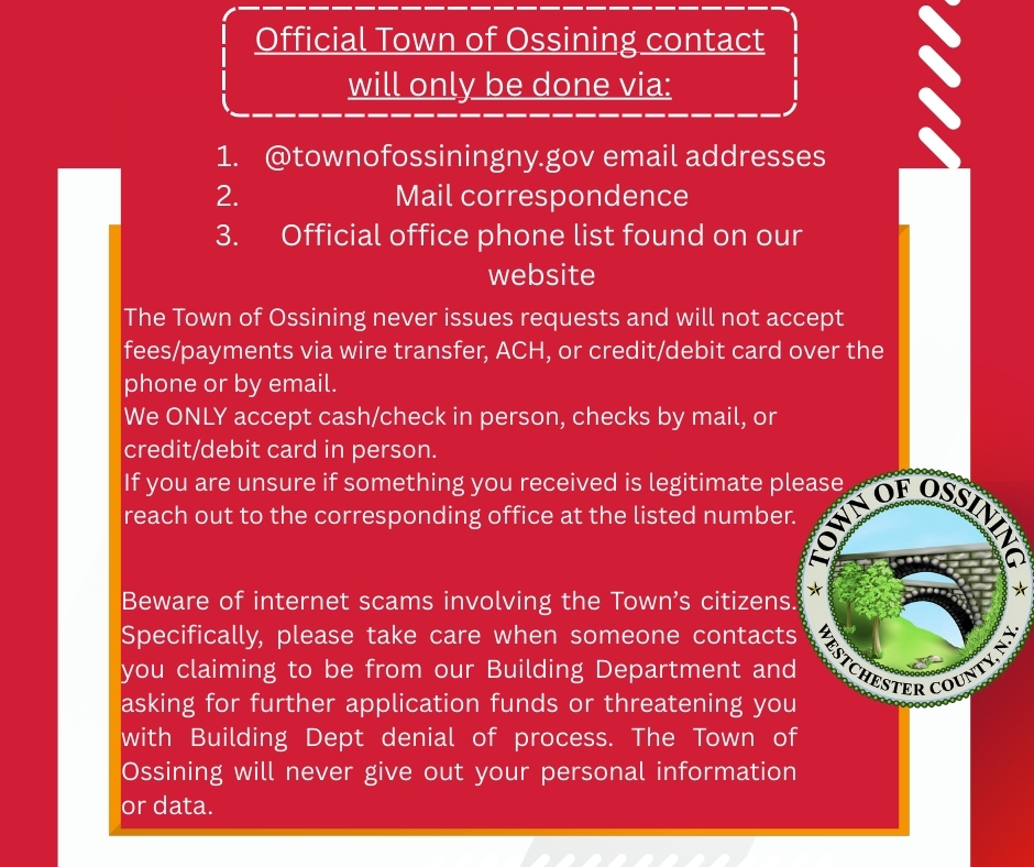 Town Contact Announcement 1