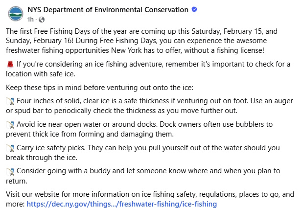 Free Fishing Days