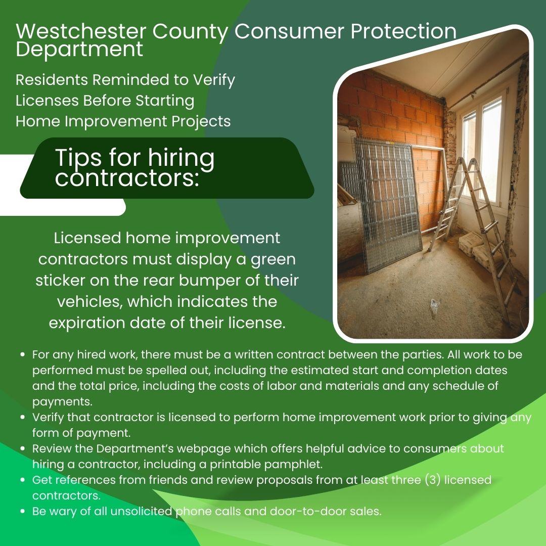 Westchester County Consumer Protection Department