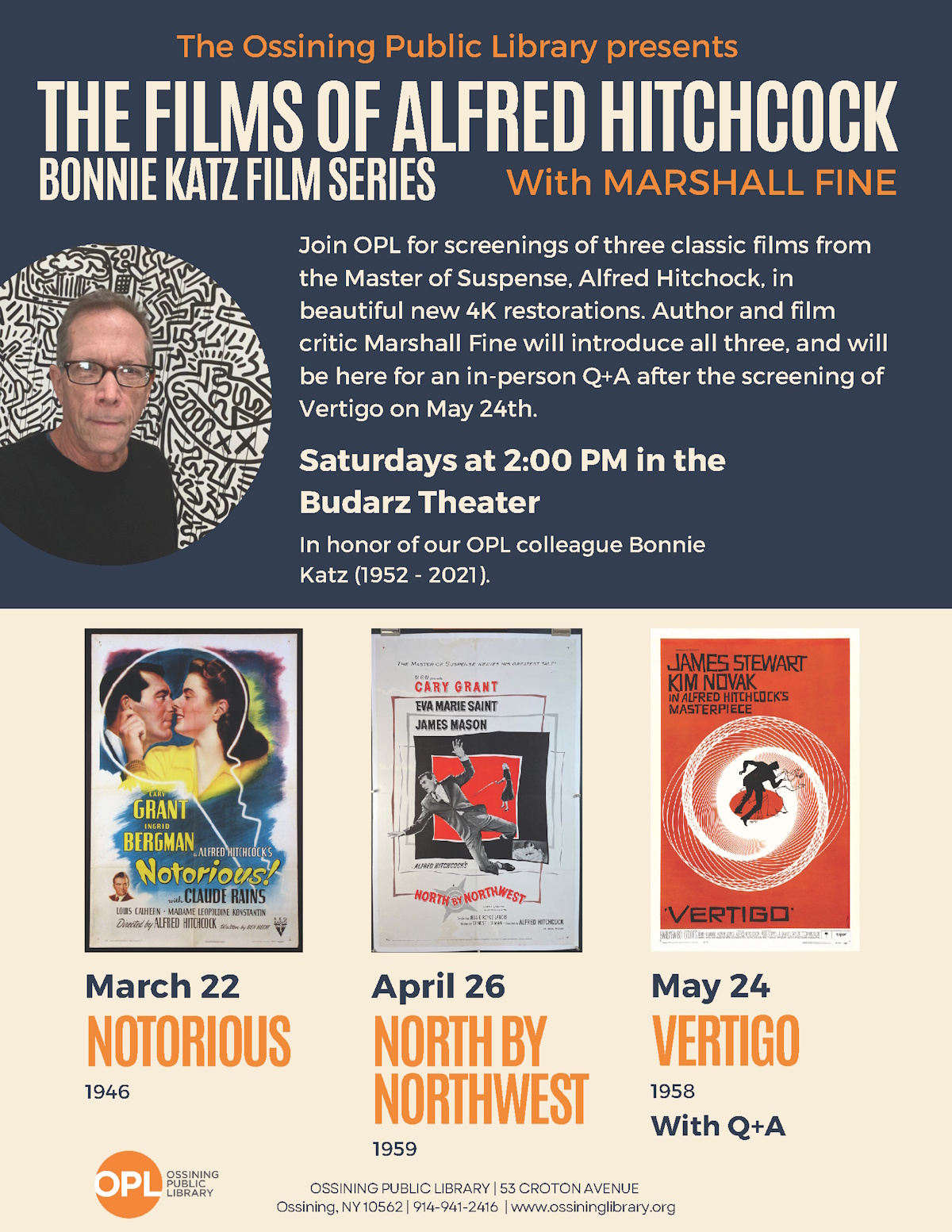 Bonnie Katz Film Series 25 flyer alternate