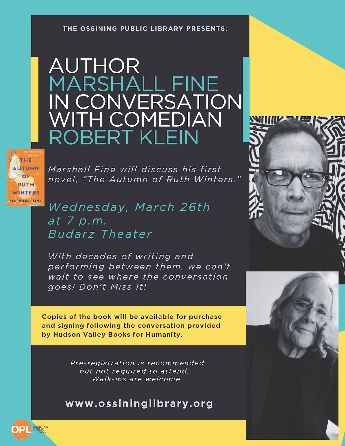 Marshall Fine Robert Klein Flier 2025 1