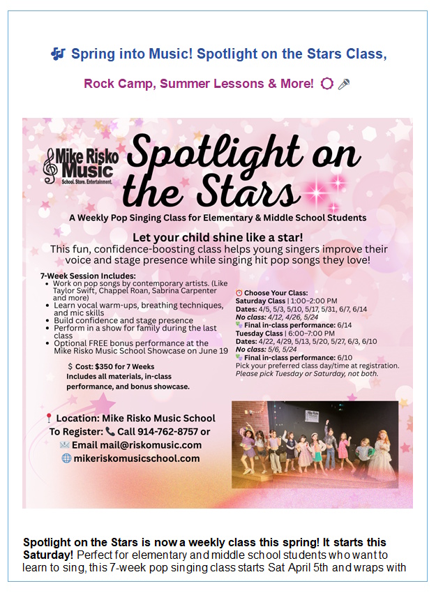 Spotlight on the Stars