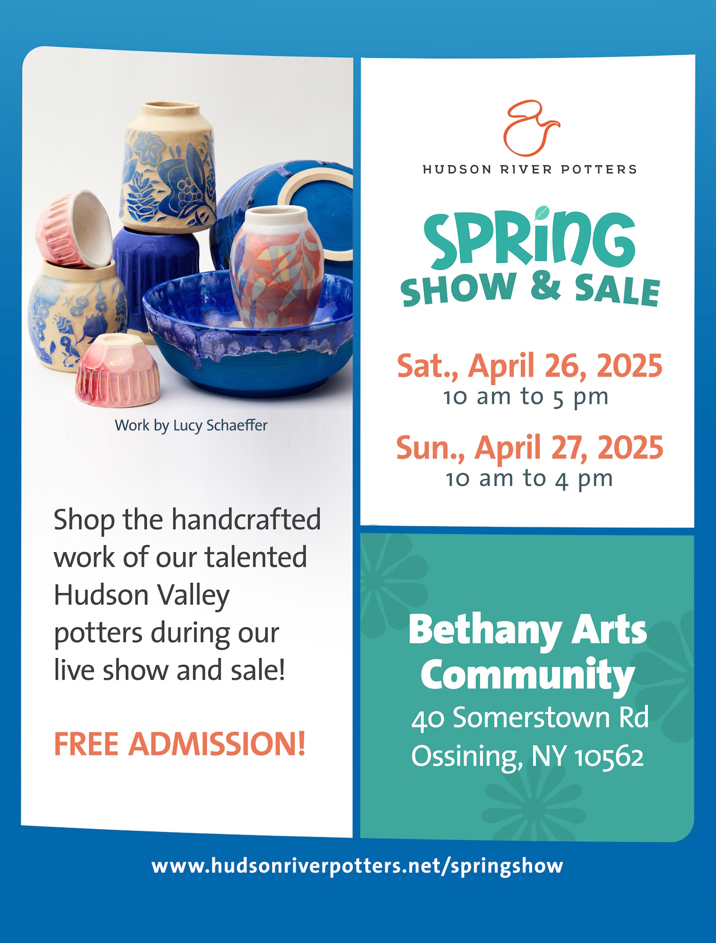 Potters Spring Show and Sale
