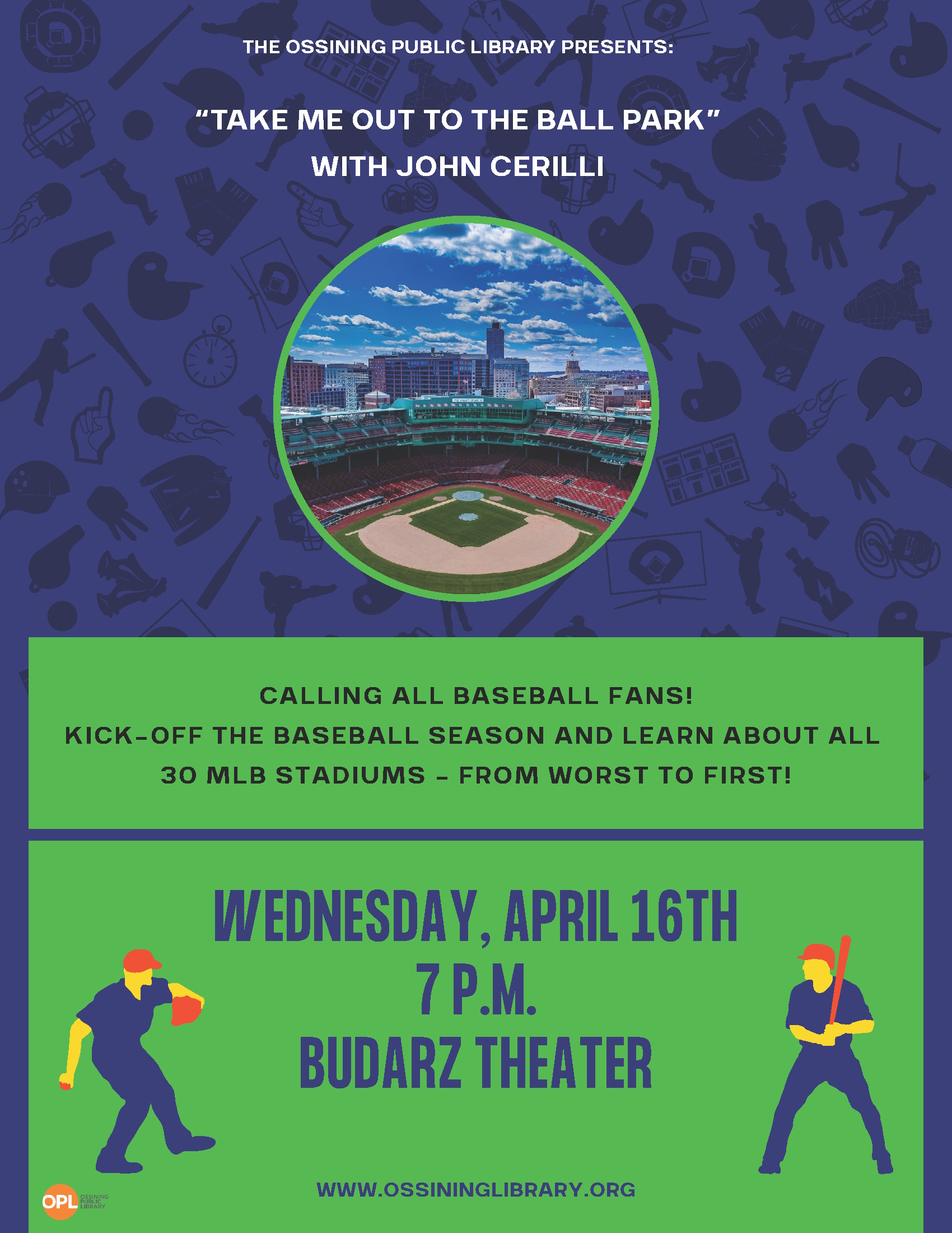 Take Me Out to the Ball Park Flier 2025