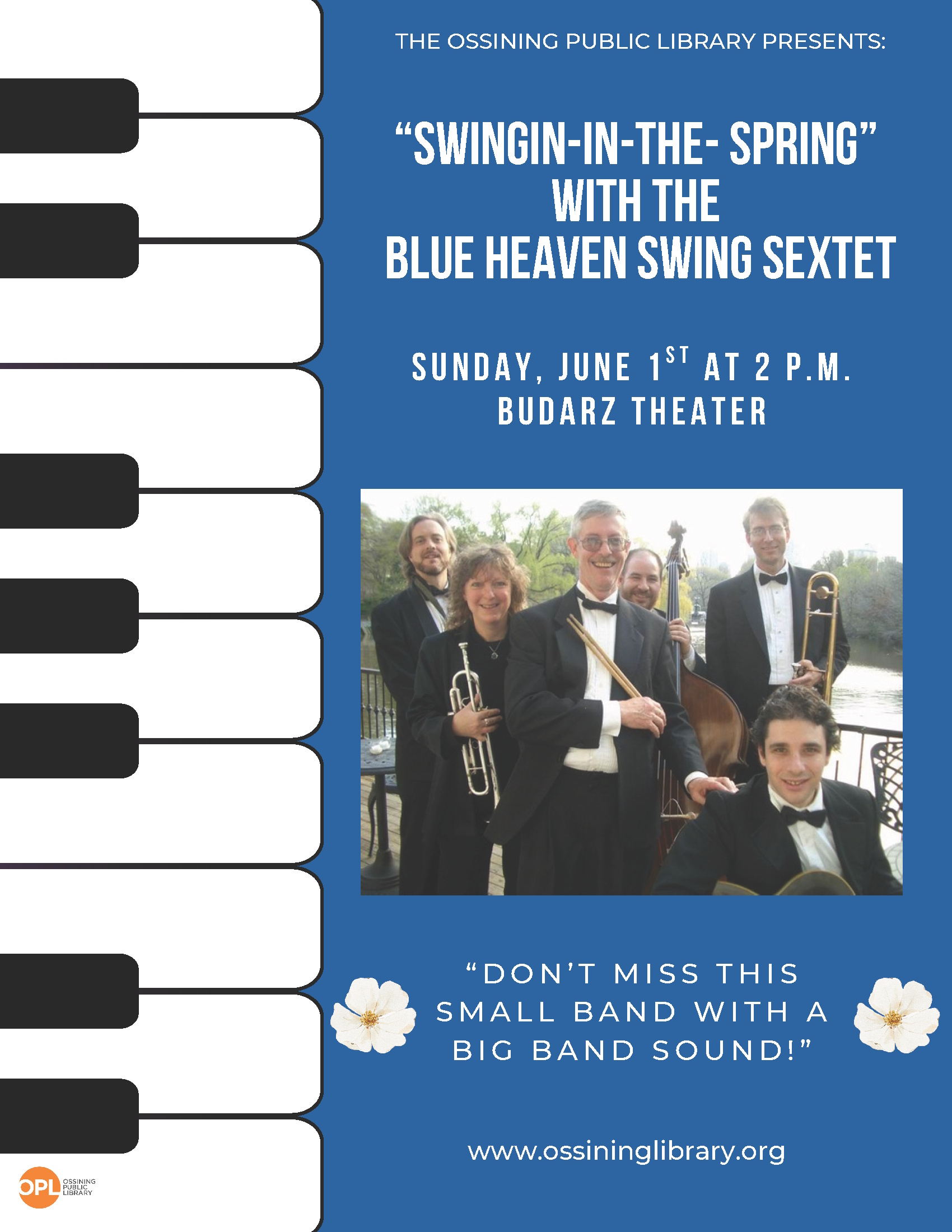 Blue Heaven Sextet Flier 2025 2