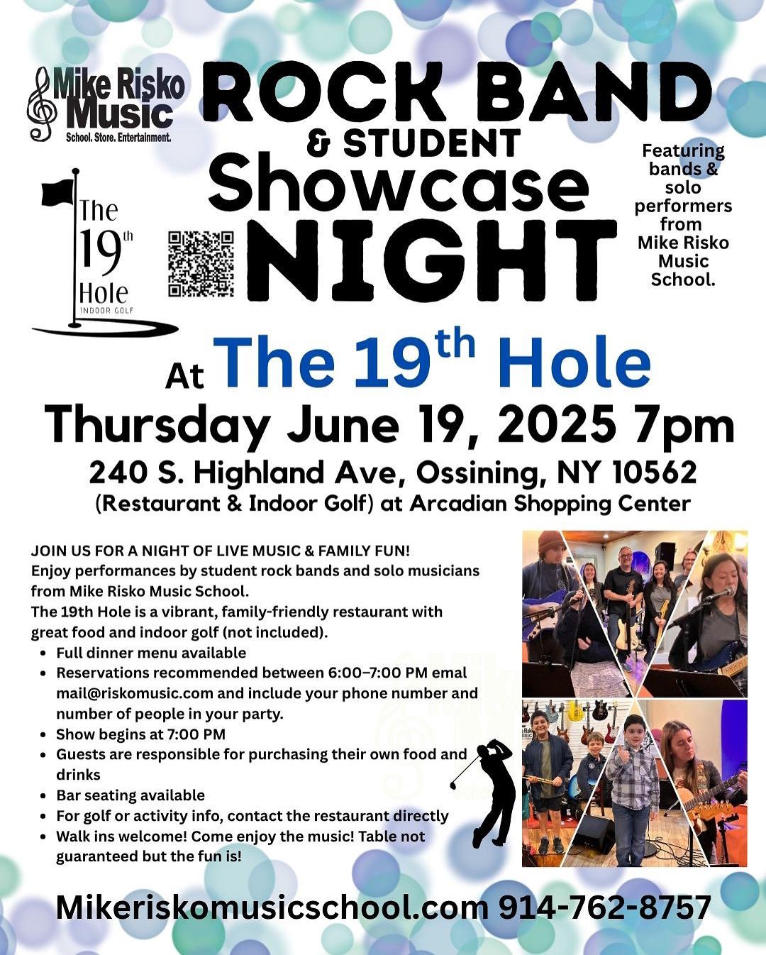 Student showcase night
