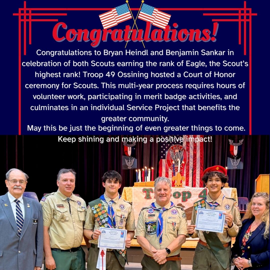 Eagle Scout Ceremony