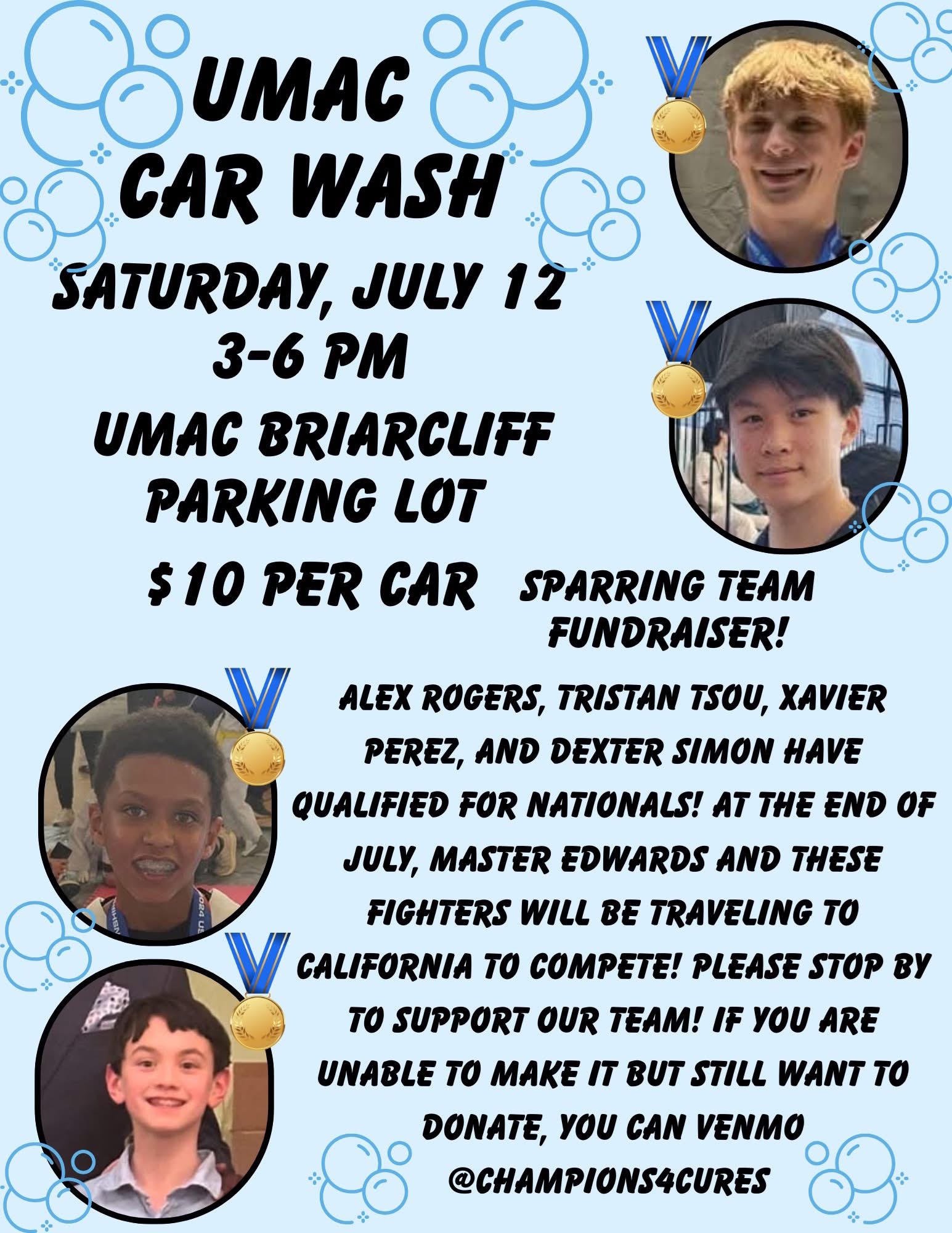 Car wash fundraiser