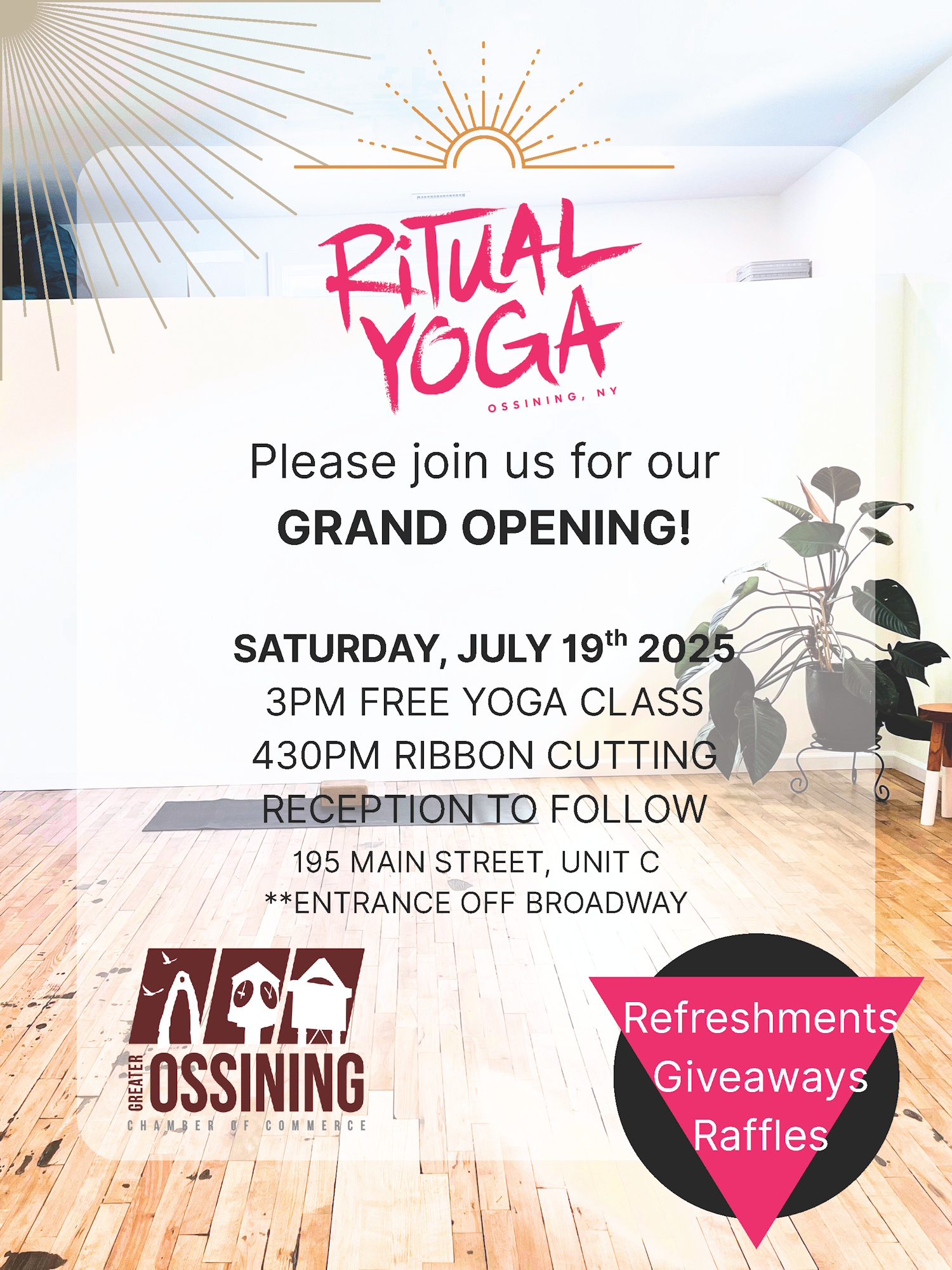 Ritual Yoga Grand Opening