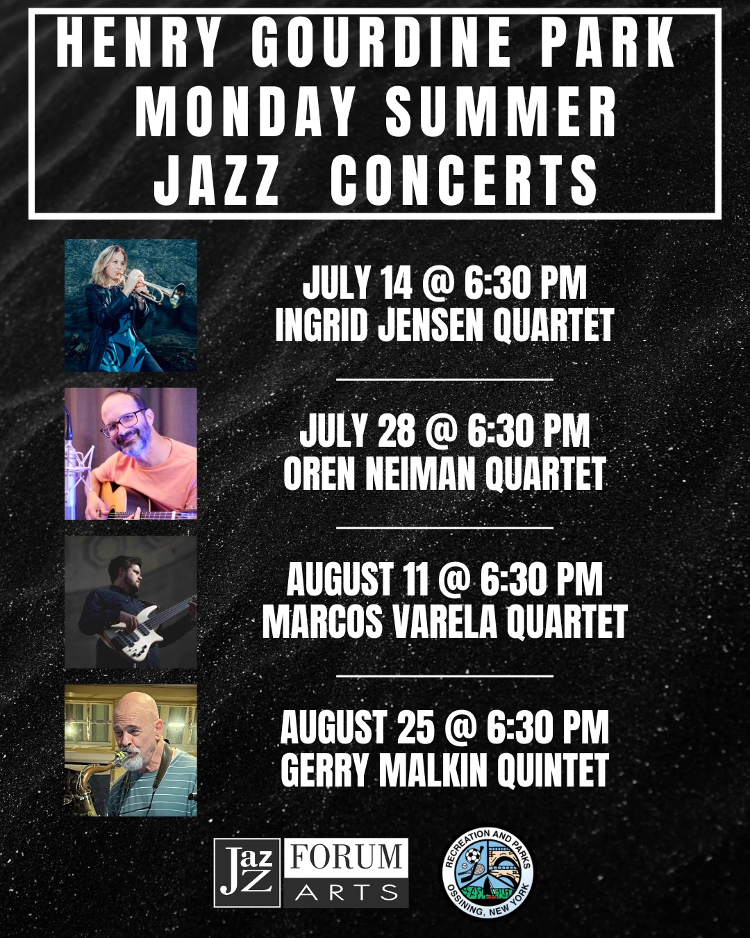 Summer Jazz Concerts