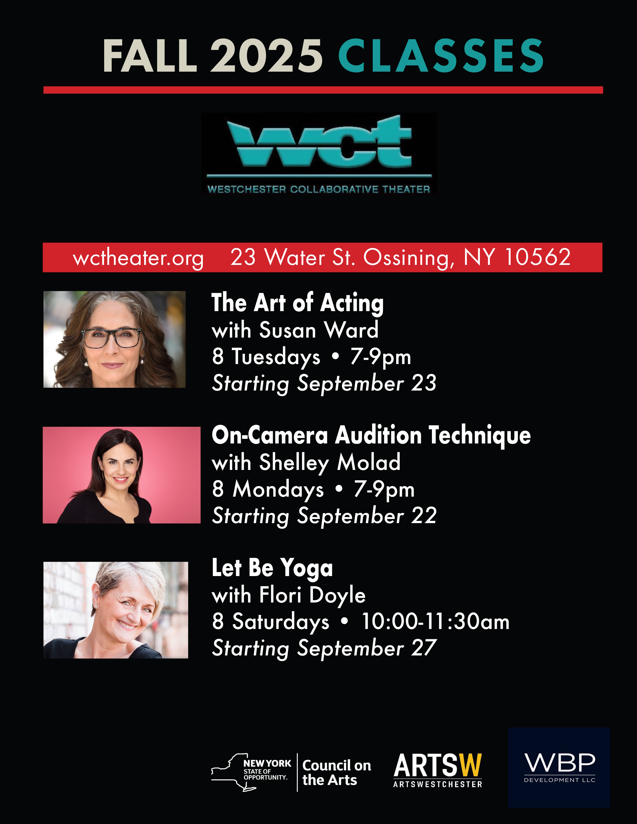 WCT Fall Classes