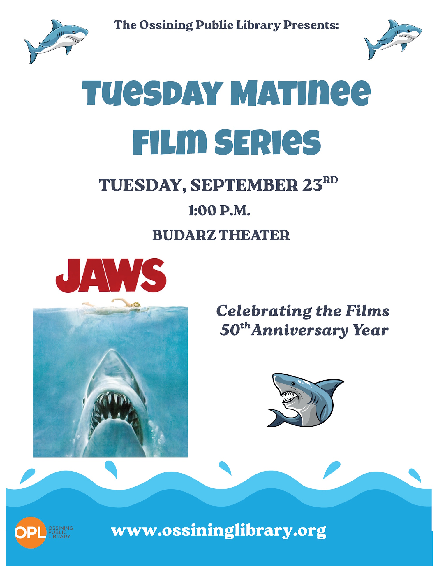 Jaws Film Flier 2025 1
