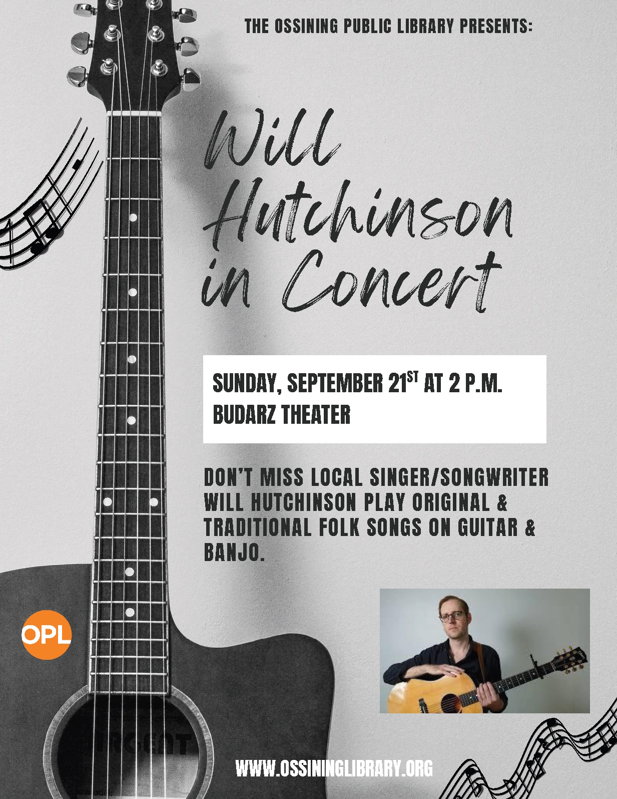 Will Hutchinson Concert Flier 2025 1