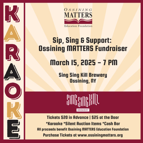 Ossining Matters Fundraiser 1