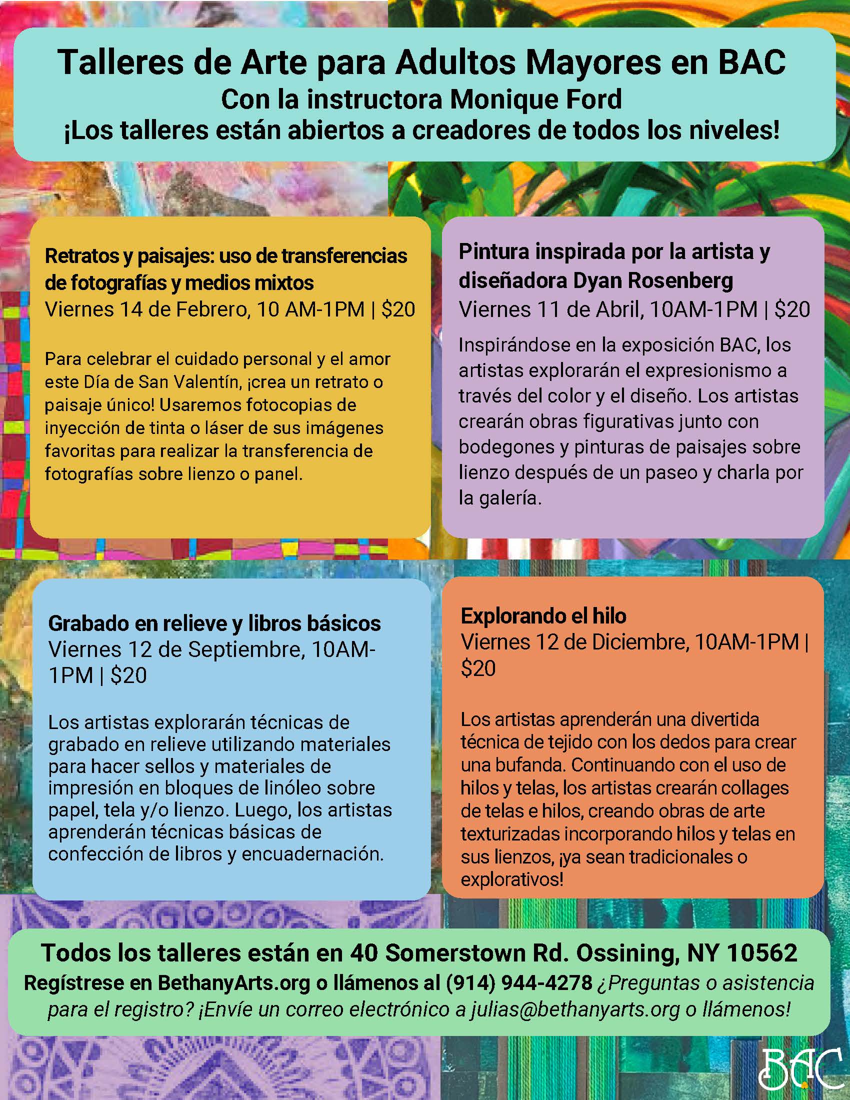 Art Workshops for Older Adults Flyer 002 Page 2
