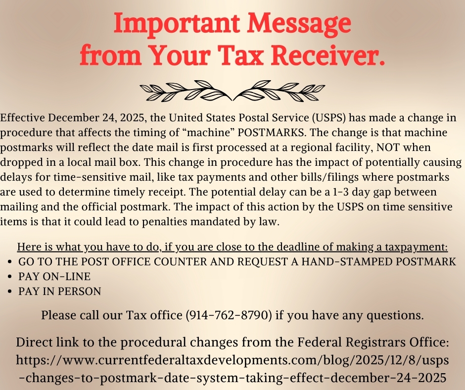 Tax Mail Changes 1