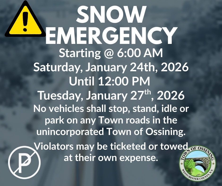 Snow Emergency Saturday January 24th 2026