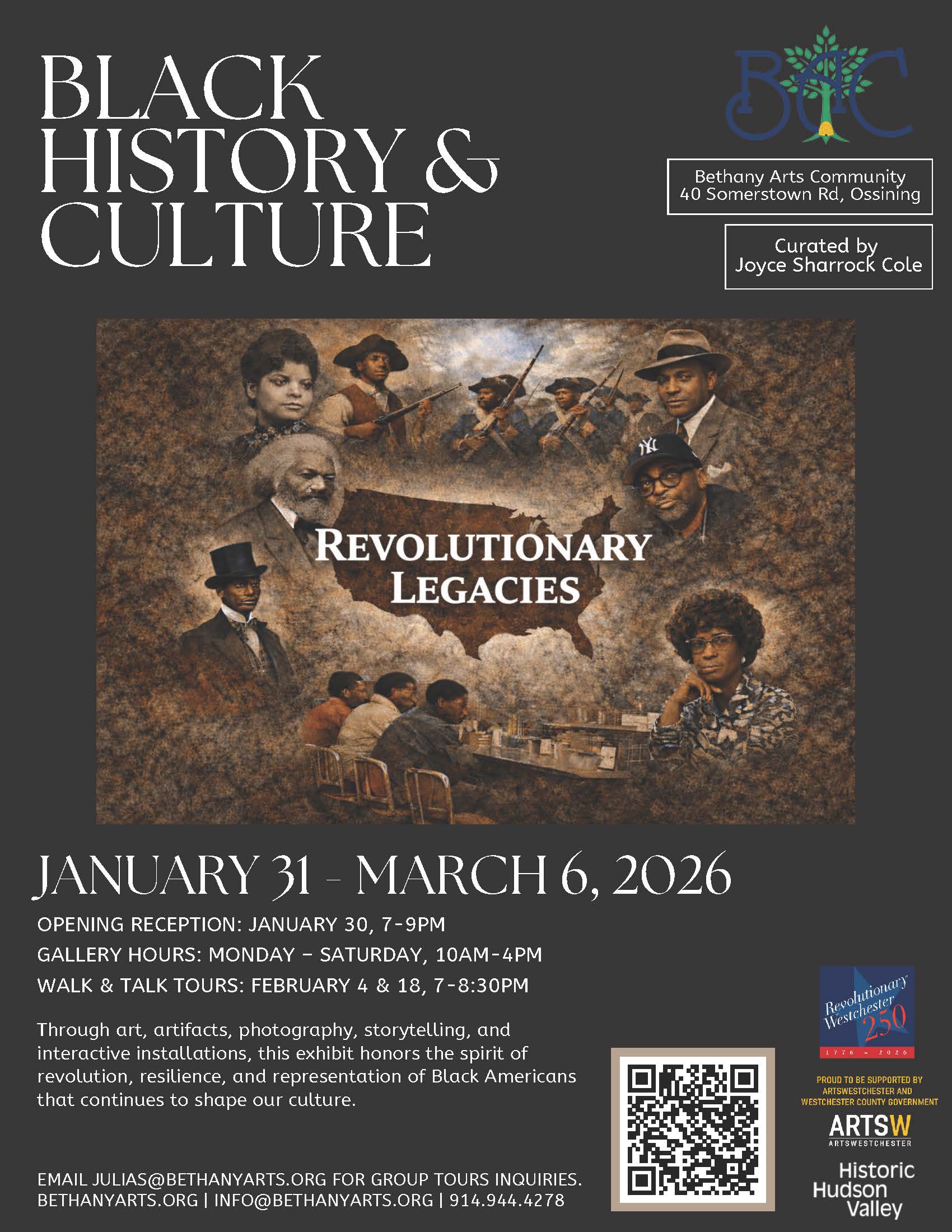 2026 Flyer Black History Culture Revolutionary Legacies Page 1