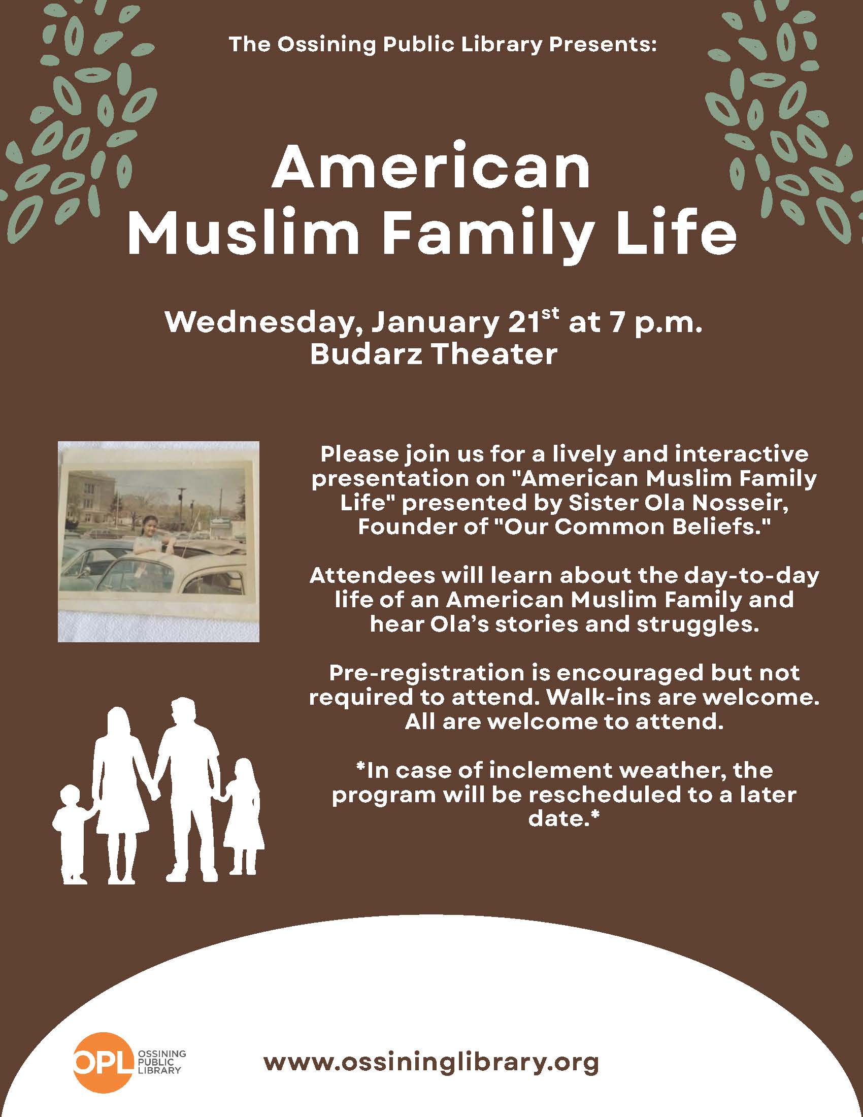 American Muslim Family Life Flier 2026 3