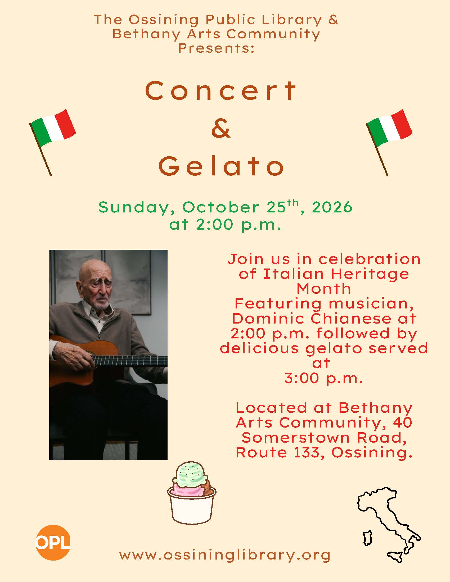 Concert Gelato Flier 2