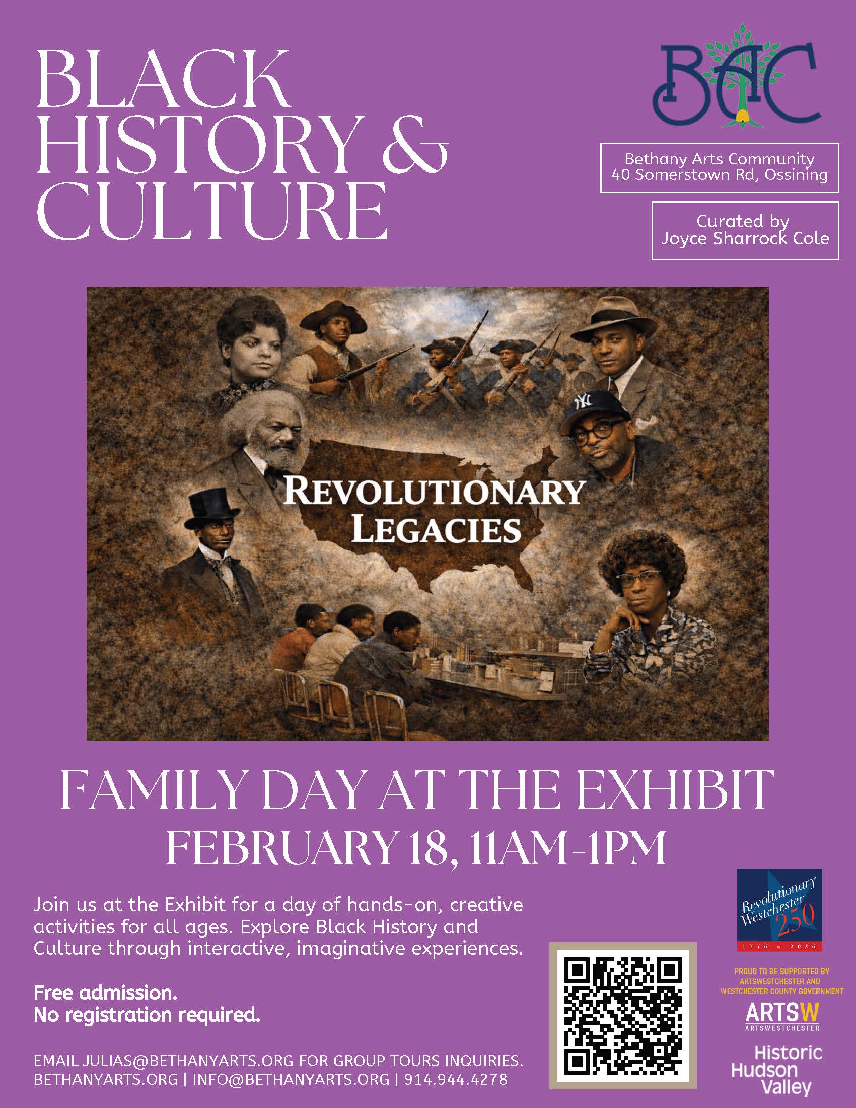 2026 Flyer FAMILY DAY Black History Culture Revolutionary Legacies Page 1