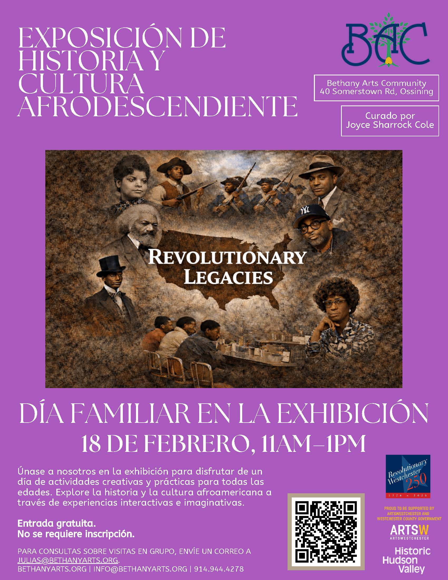 2026 Flyer FAMILY DAY Black History Culture Revolutionary Legacies Page 2