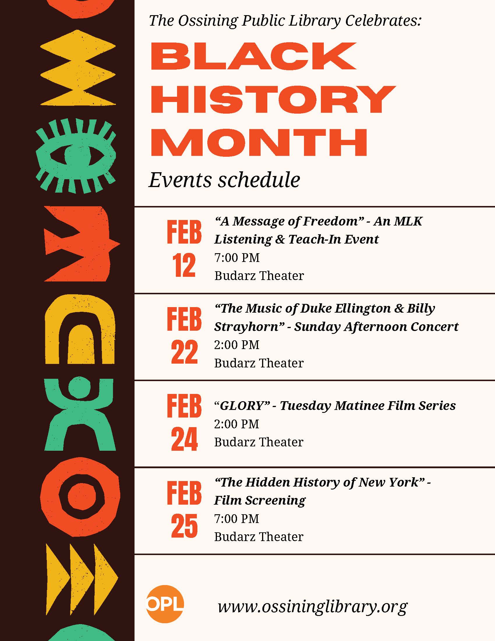 Black History Month Flier 2026