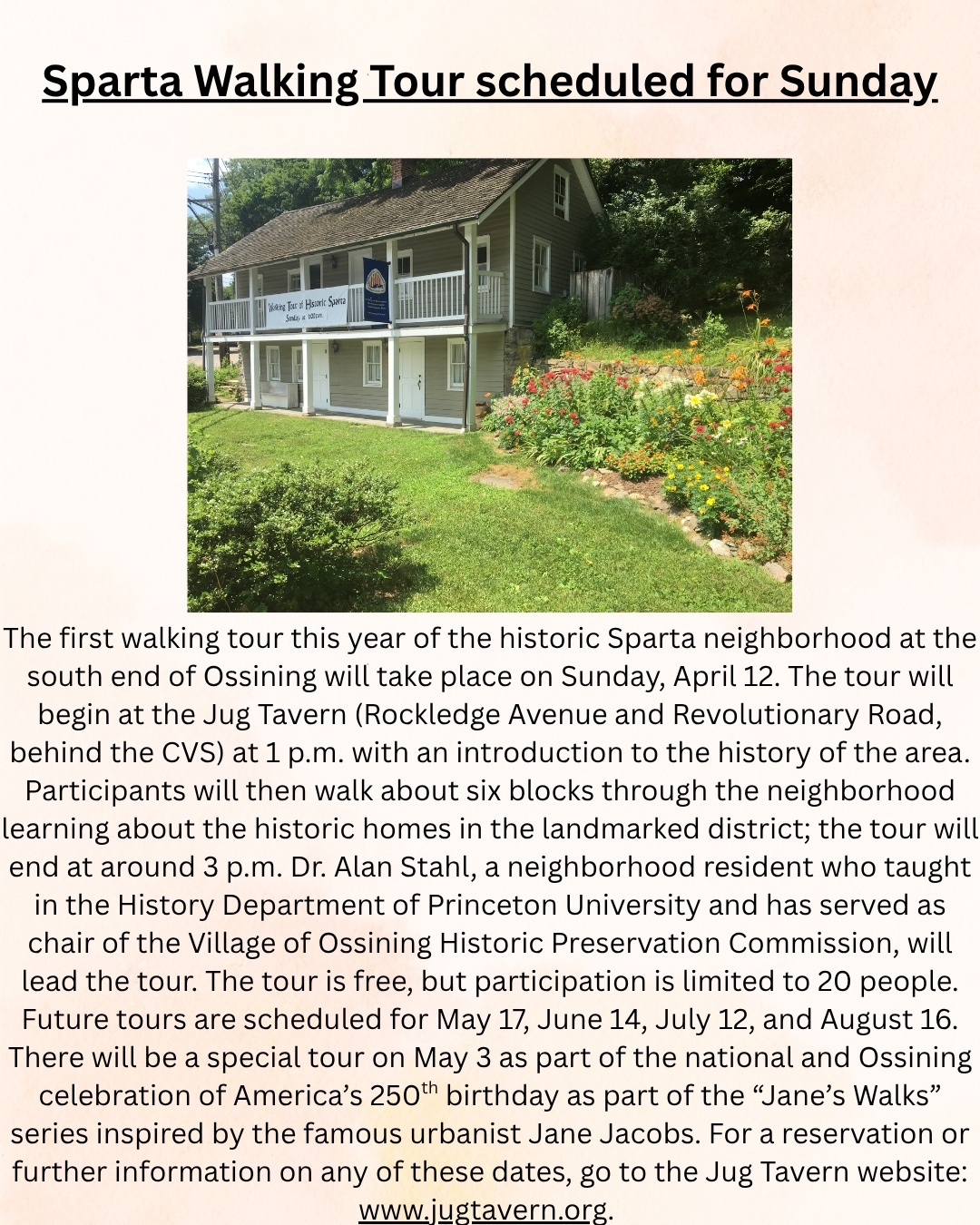 Walking Tour