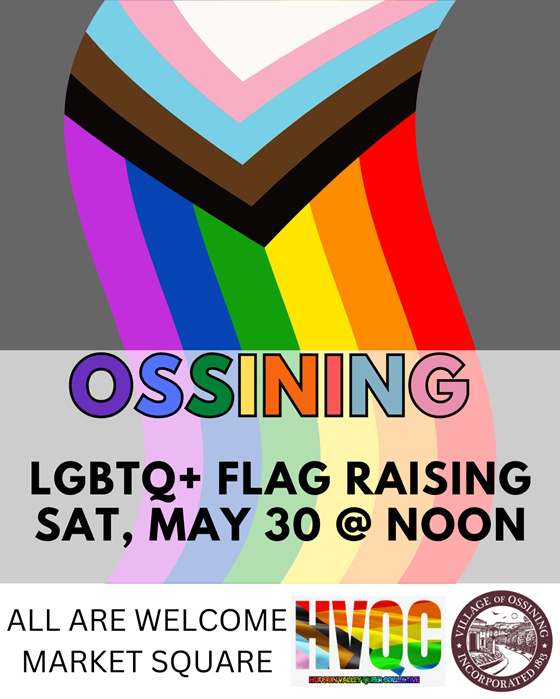 lgbtq flag raising