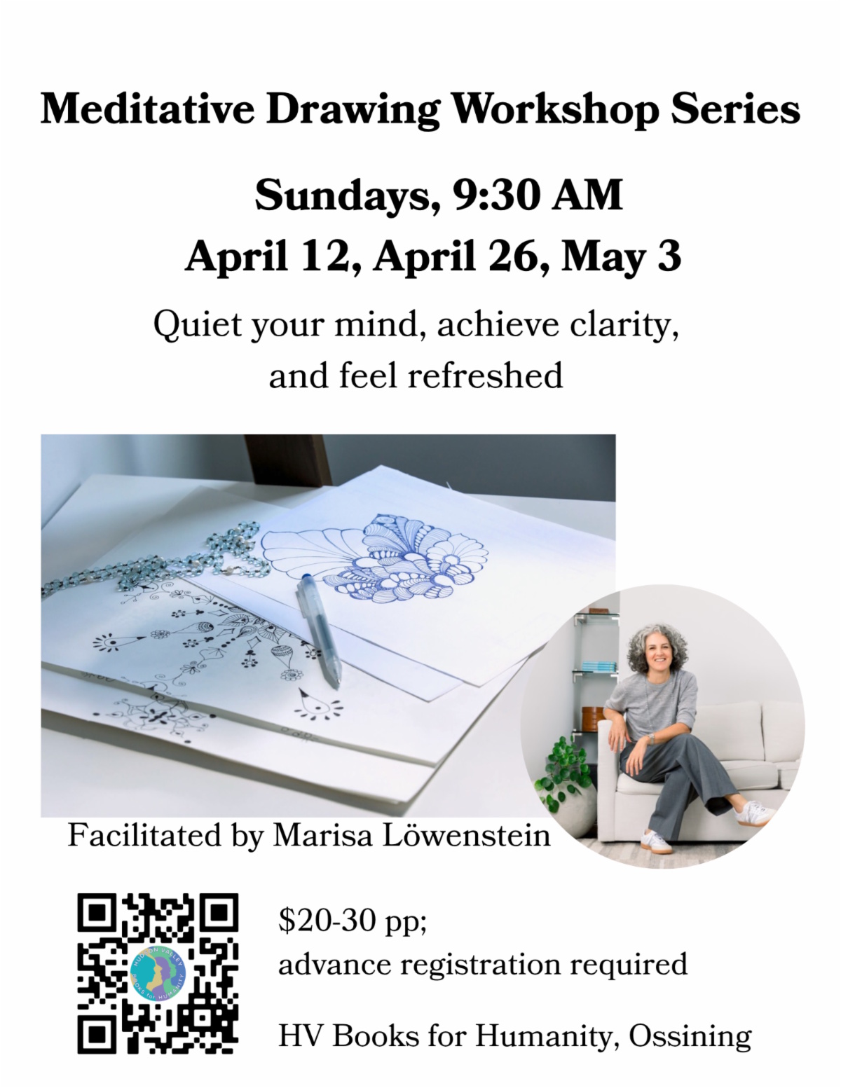 meditative drawing workshop