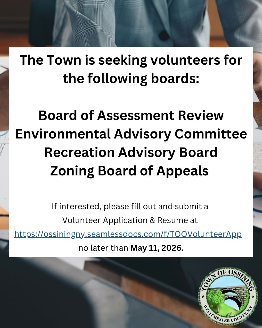 Volunteer boards