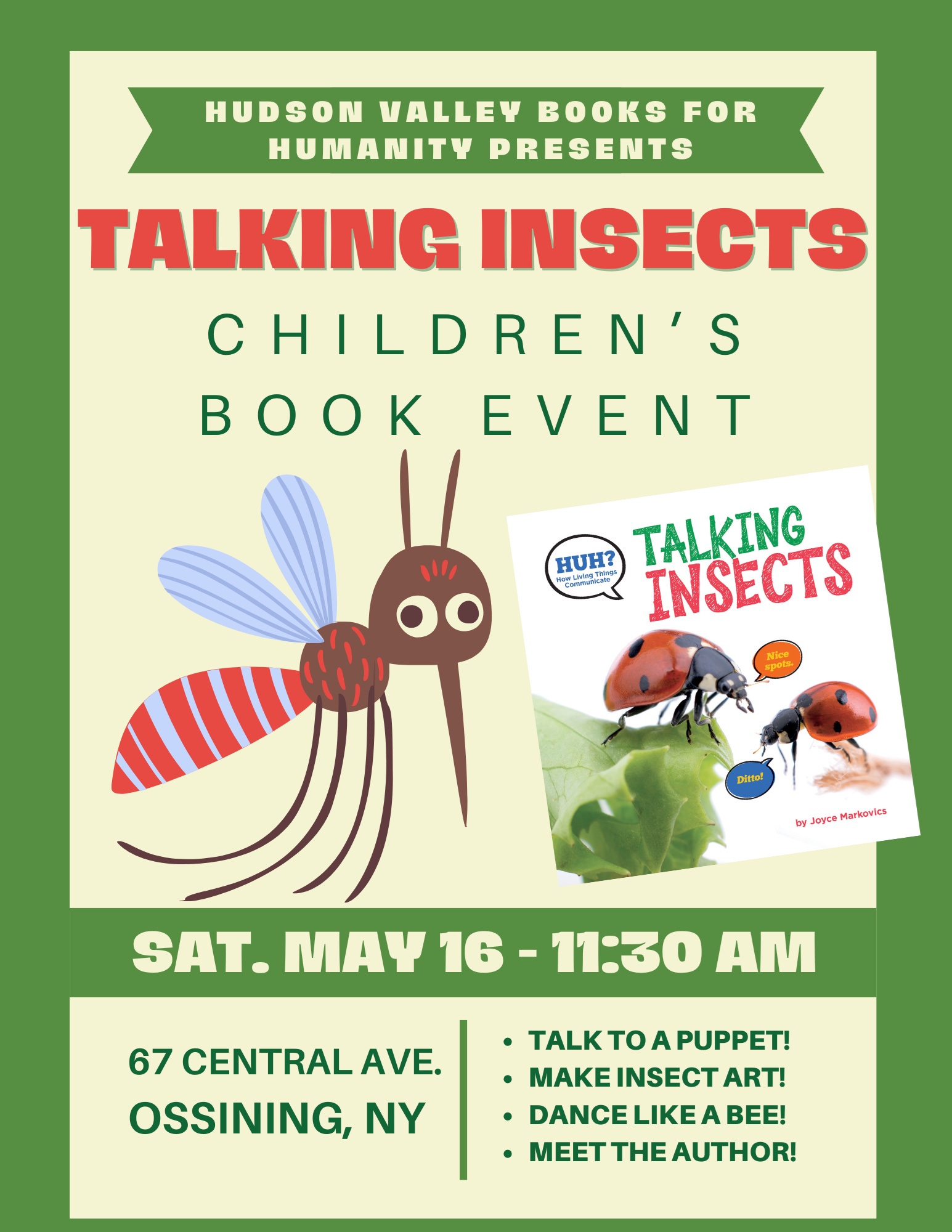 HVBH Childrens Book Event