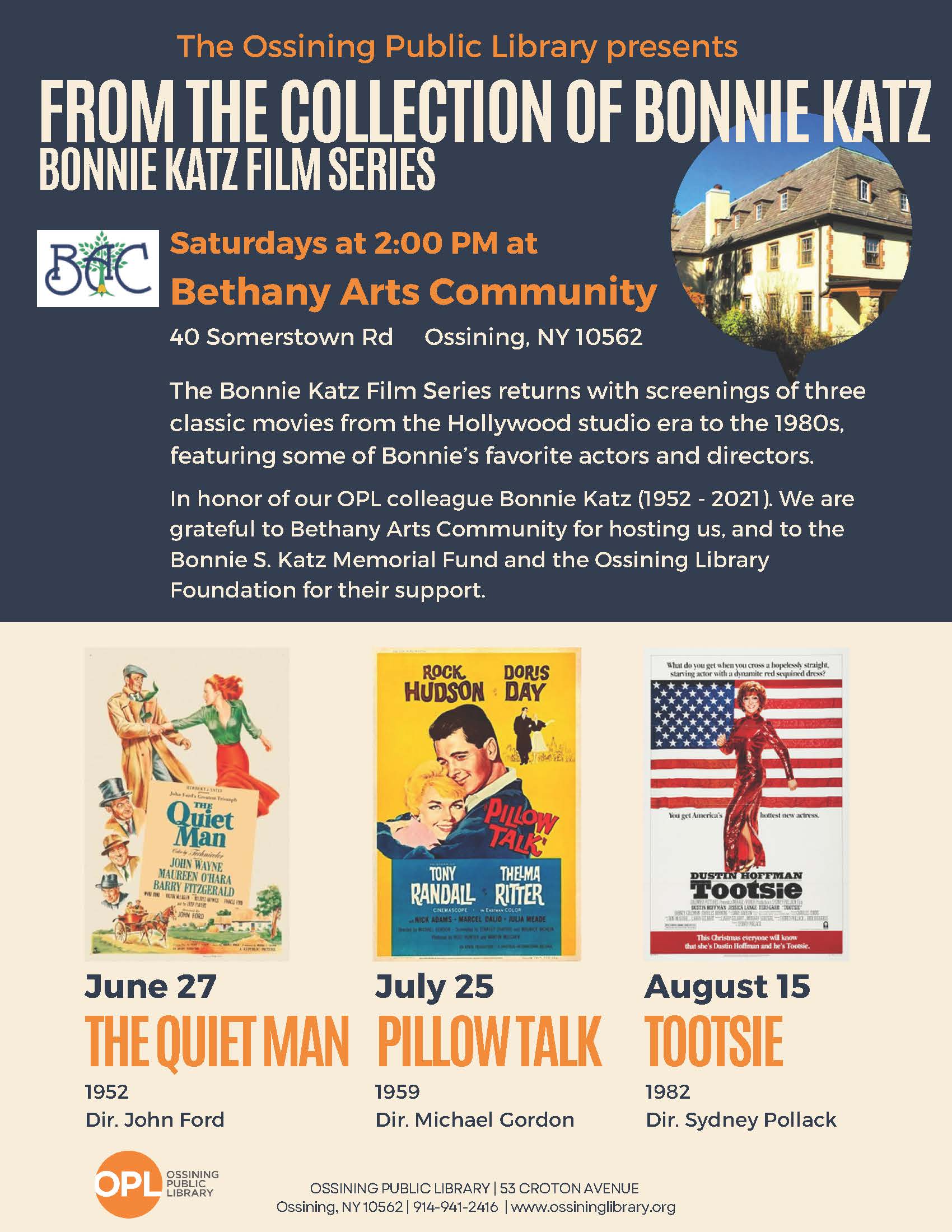 Bonnie Katz Film Series 26 flyer 1