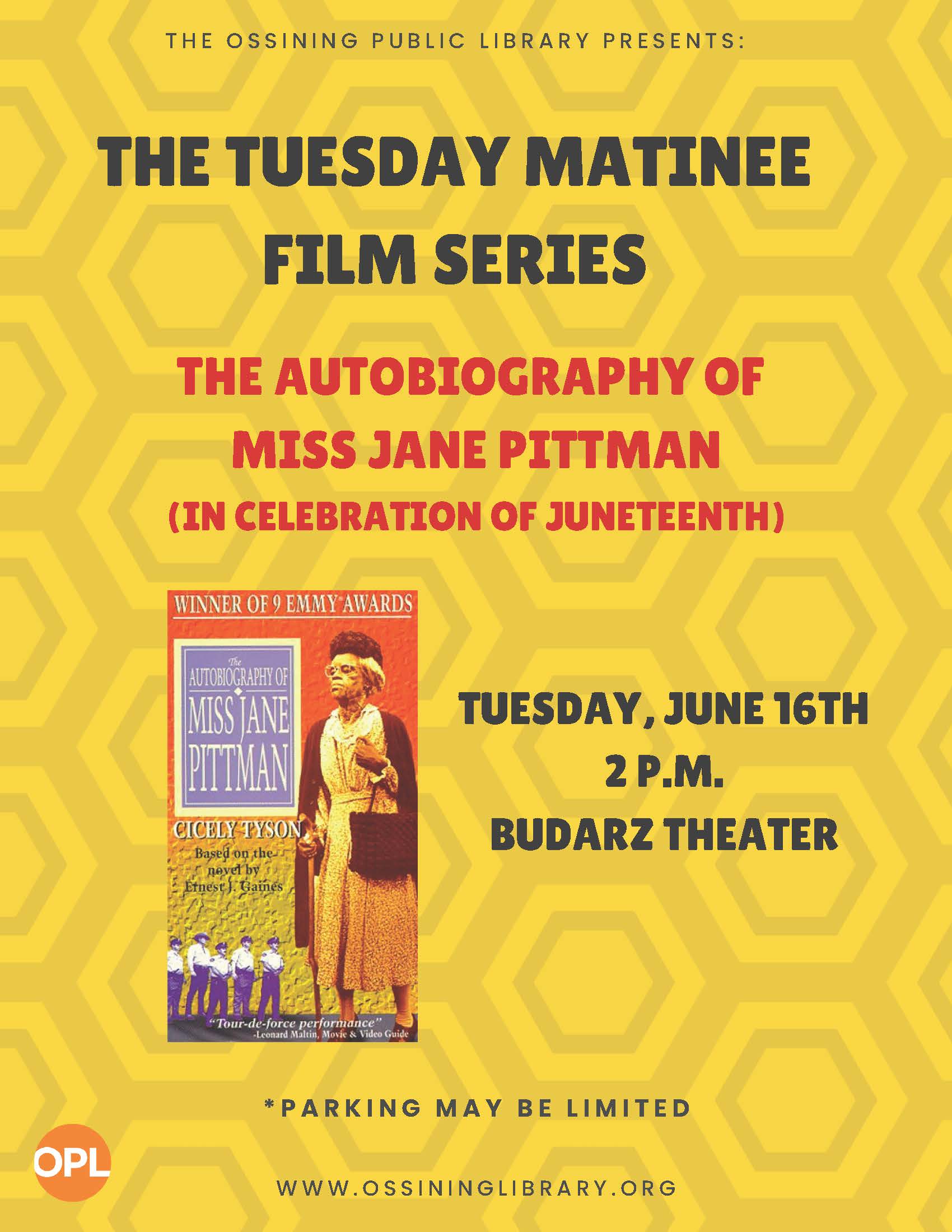 Juneteenth Film Flier