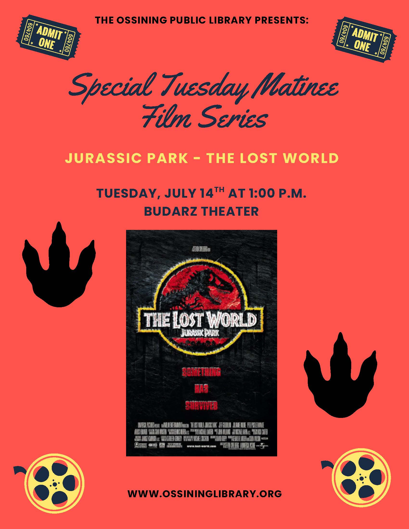 Jurassic Park Movie Flier 2026