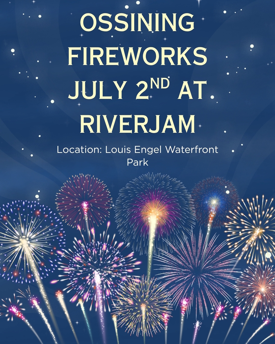 Fireworks reminder