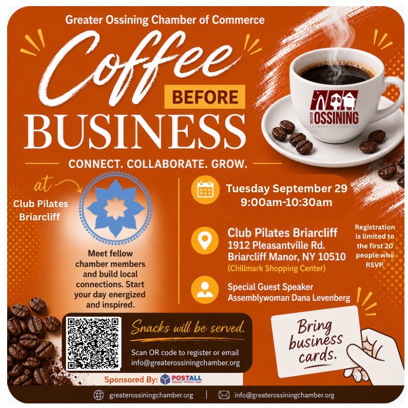 Chamber coffee 9.29
