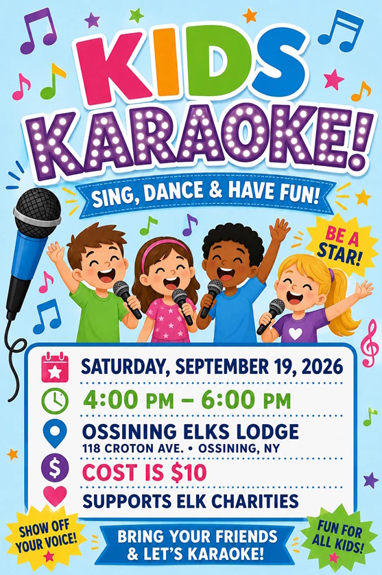 Elks Kids Karaoke